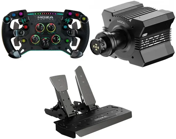 Moza Racing R9 V3 + GS V2P + SR-P Zwart: beste prijs - Tweakers