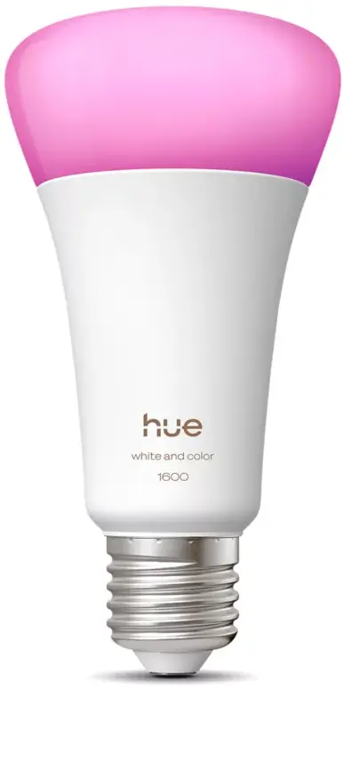 Philips Hue White and Color Ambiance A67 - E27 slimme lamp - 1600