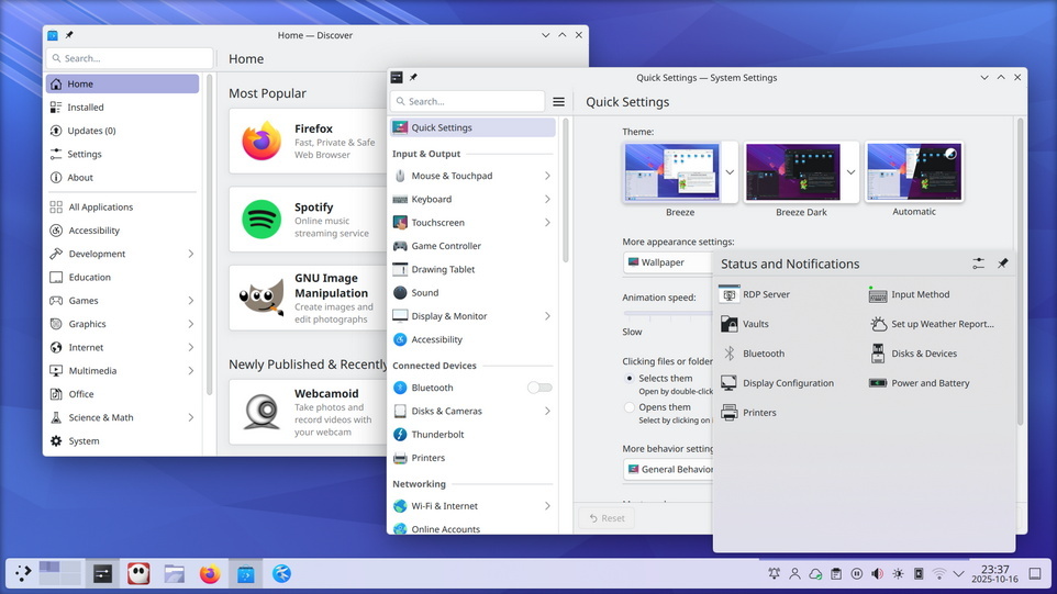 KDE Plasma 6.5