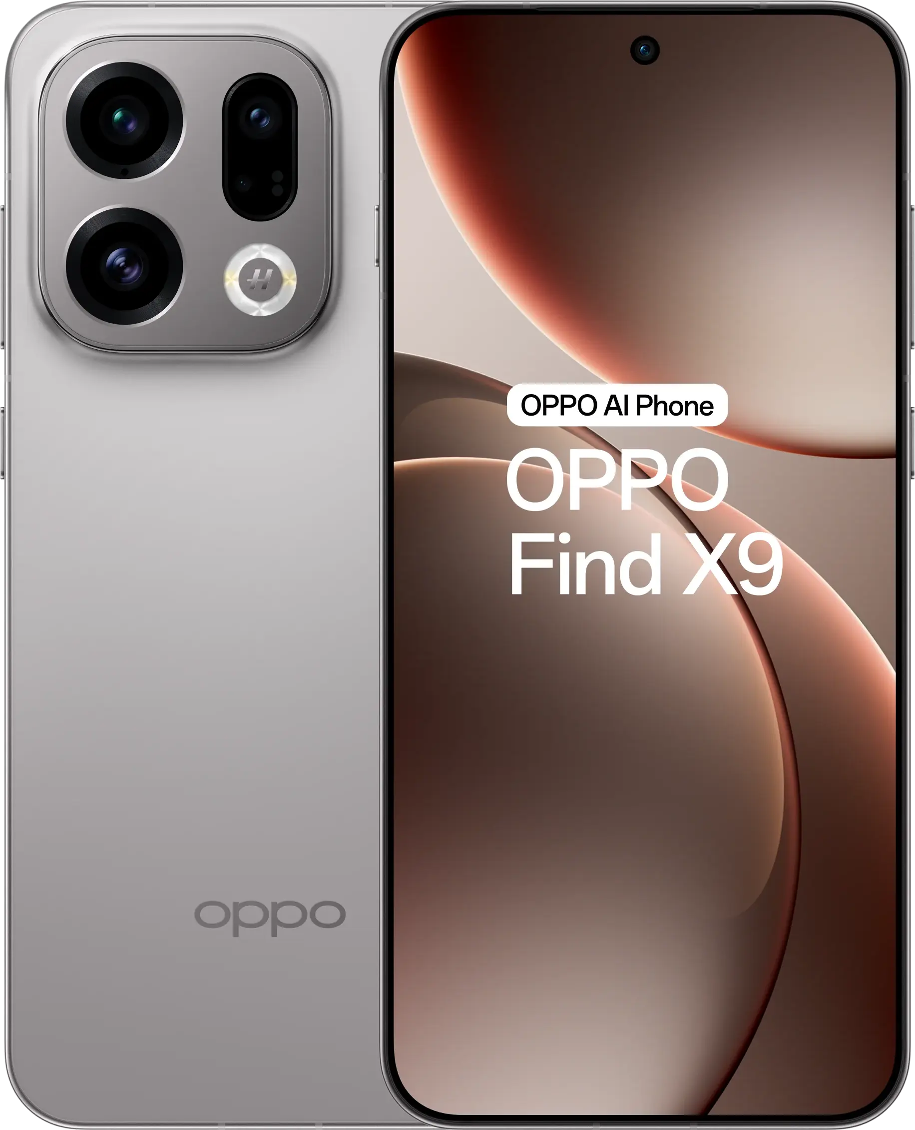 OPPO Find X9, 16GB ram, 512GB opslag Grijs, Titanium: beste