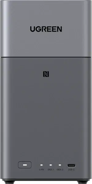 Ugreen NASync DH2300 incl. 2x WD Red Plus schijven, 4TB: beste