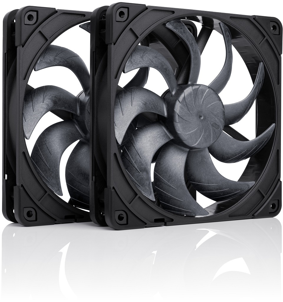 Noctua NF-A14x25 G2 PWM Sx2-PP （x2） 新品 Noctua NF-A14x25 G2 PWM Sx2-PP chromax.black, 140mm: beste prijs