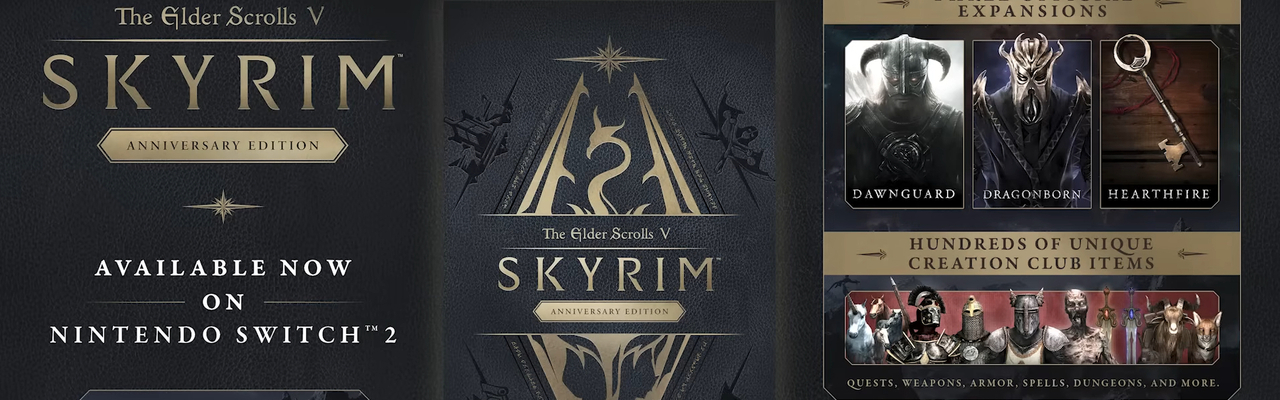 Bethesda brengt Skyrim Anniversary Edition uit voor Nintendo Switch 2 -  Tweakers