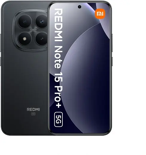 Redmi Note 15 Pro+ 5G, 8GB ram, 256GB opslag Zwart: beste prijs
