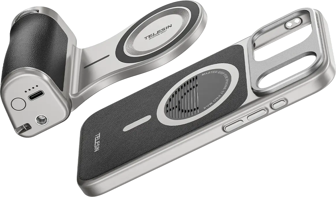 Telesin Master Grip voor iPhone 17 Pro Max - Standard Kit: beste