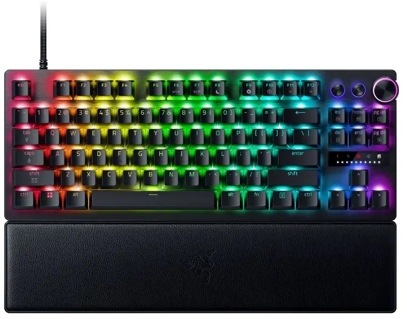 Razer Huntsman V3 Pro Tenkeyless 8kHz Zwart, Qwerty US: beste