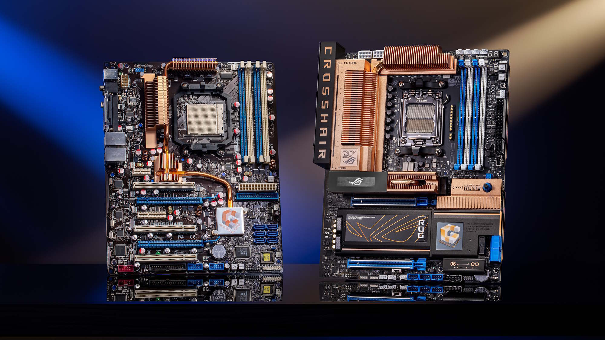 ASUS onthult X870E-versie van ROG Crosshair-moederbord uit 2006 voor ...