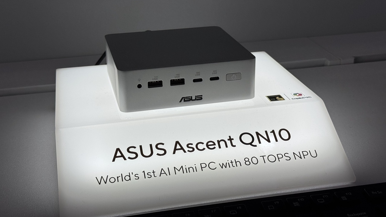 ASUS puts Qualcomm Snapdragon X2 Elite chip in a mini PC for the first time