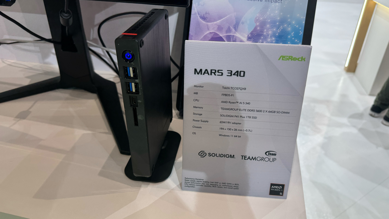 ASRock toont mini-pc met 128GB ram en drie barebones
