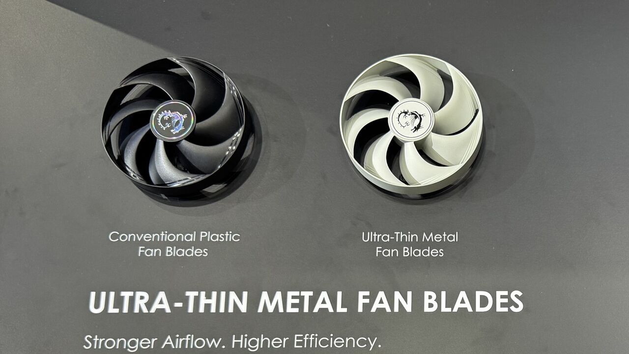MSI makes Nvidia GPUs cooler and safer with thin fans and reusable eFuse