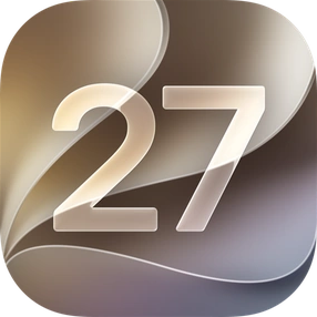 Apple iOS 27 logo