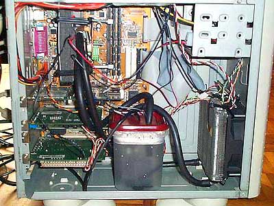 AOpen HX08 met water & peltier cooling