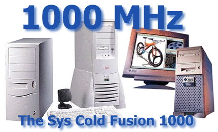 Sys Cold Fusion 1000 vs Celeron vs Sun Ultra
