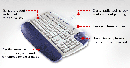 Logitech iTouch keyboard