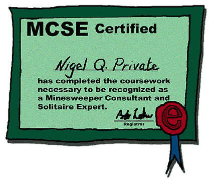 Userfriendly.org MSCE cartoon