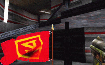 Unreal Tournanent GeForce anti-aliasing screenshot (on)
