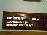 Celeron 566 S/N
