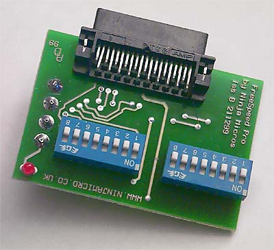 FreeSpeed review: bovenkant FreeSpeed Pro PCB