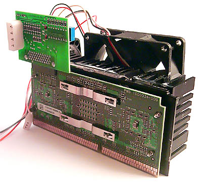 FreeSpeed review: achterkant Athlon, heatsink en Freespeed