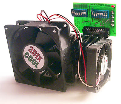 FreeSpeed review: voorkant Athlon, heatsink en Freespeed