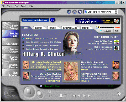 Windows Media Player 7