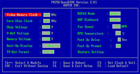 Press Release: AOpen PA256 Open BIOS