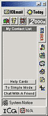 ICQ 2000 screenshot