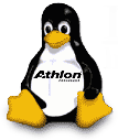 Athlon powered Tux