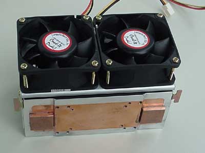 De gemodificeerde heatsink van de HEAVY METAL