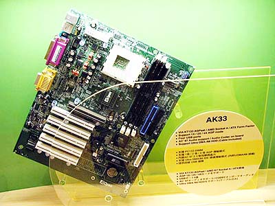 KT133 mobo\'s op Computex: AOpen AK33