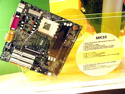 KT133 mobo\'s op Computex: AOpen MK33