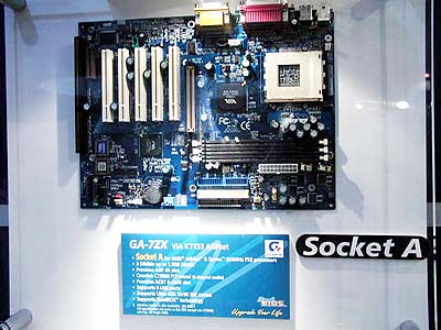 KT133 mobo\'s op Computex: Gigabyte GA-7ZX