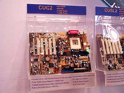Intel 8xx mobo\'s op Computex: Asus CUC2 (i820E)