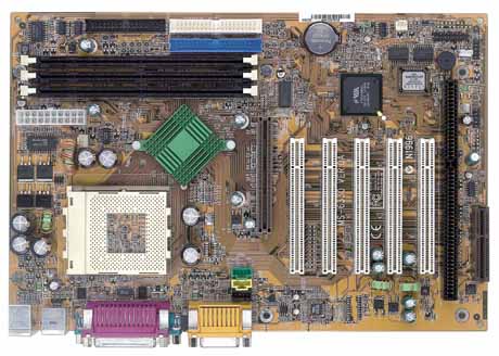 Press release: MSI K7T Pro Layout