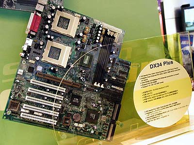 Computex 2000: AOpen DX34 Plus dual mobo