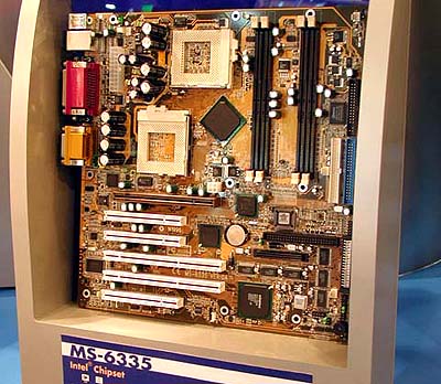 Computex 2000: MSI MS-6335 dual mobo