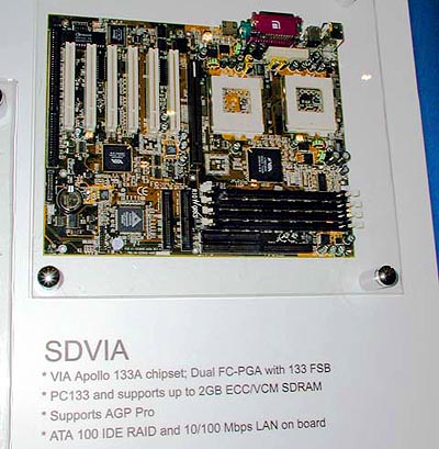 Computex 2000: RioWorks SDVIA dual mobo