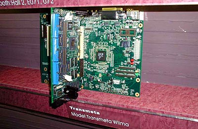 Computex 2000: Transmeta Crusoe moederborden