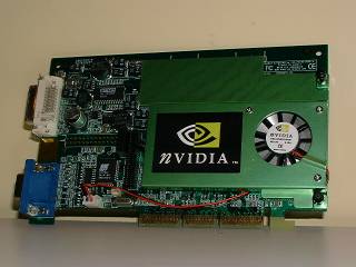 GeForce II cooling device