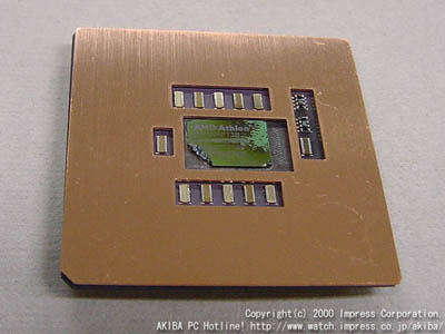 AMD Thunderbird Socket A cracked