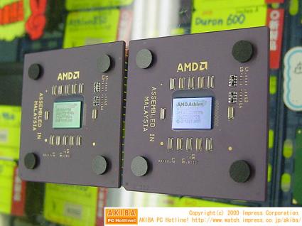 1 Ghz Athlon Thunderbirds Dresden/Austin