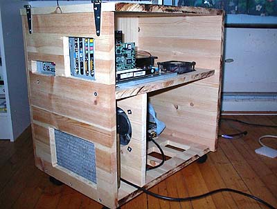 Creatief-met-hout : houten systeemkast