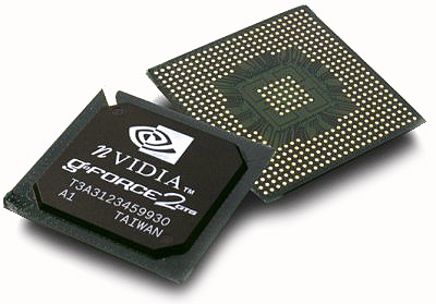 nVidia GeForce2 chip (groot)
