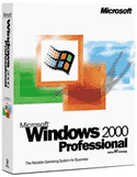 Windows 2000 Professional doos