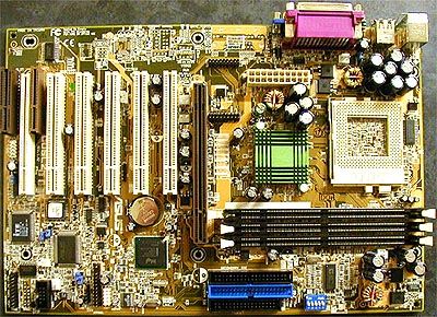 Asus CUSL2 i815E moederplank (groot)