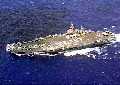 USS Kitty Hawk vliegdekschip