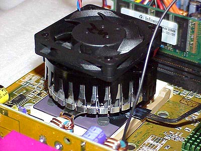 Molex FC-PGA Radial Fin cooler