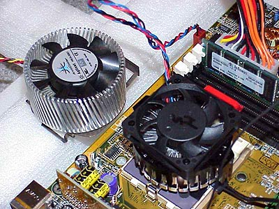 Molex FC-PGA Radial Fin cooler