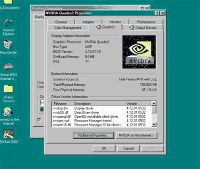 nVidia Quadro ombouwen - screenshot