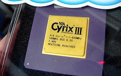 VIA Cyrix III foto\'s